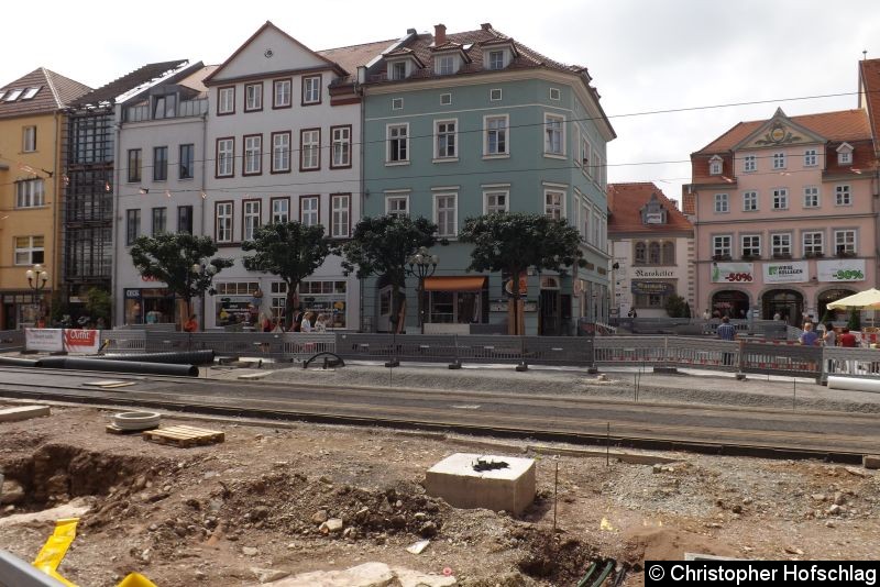 Die Haltestelle Fischmarkt (Stadteinwärts). Bild: Die Haltestelle Fischmarkt (Stadteinwärts).