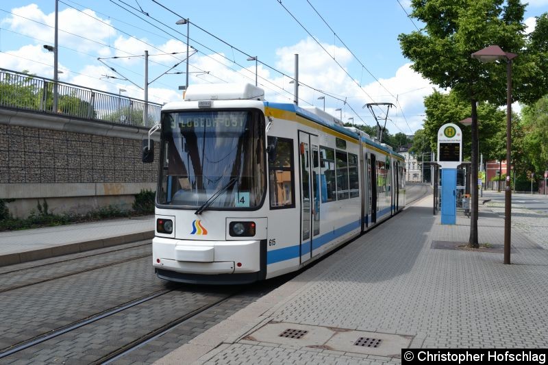 Bild: TW 615 Paradiesbahnhof,West