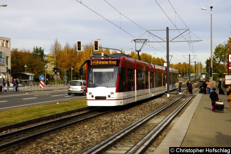 Bild: In Bereich Nordhäuser Straße/Thüringen Park