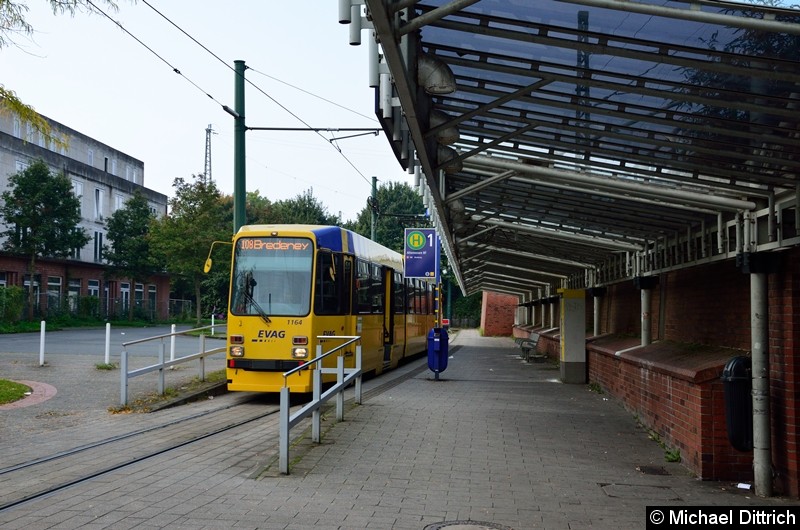 Bild: 1164 als Linie 108 in der Endstelle Altessen Bf.