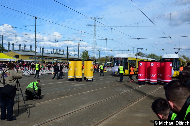 Bild: Der Berlin Tram-Bowling Cup.