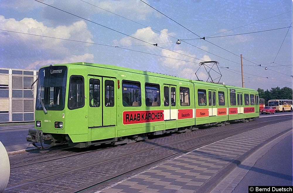 Bild: Tw 6004 auf der Wunstorfer Straße