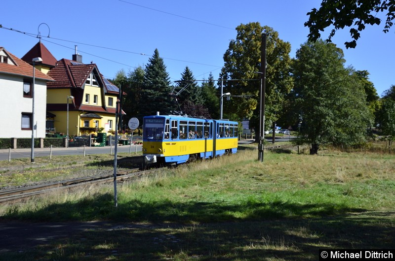 Bild: 314 erreicht als Linie 4 Bad Tabarz.