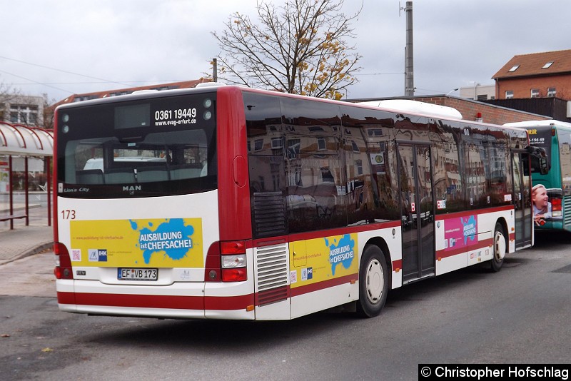 Bild: Busbahnhof Grubenstraße.