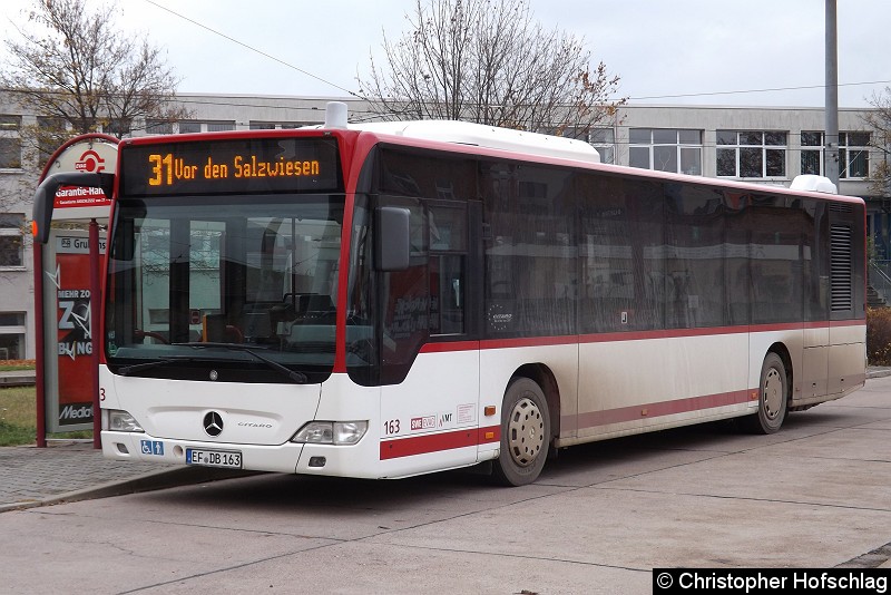 Bild: Als Linie 31 an Busbahnhof Grubenstraße.