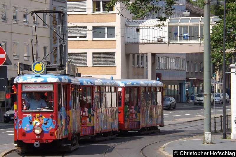 An der Kreuzng Lang Straße/Schöne Aussicht.
