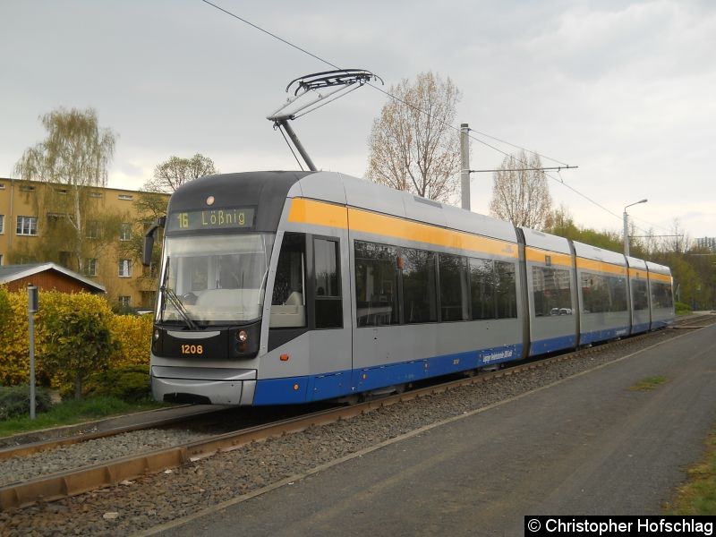 Bild: TW 1208 in Lößnig.