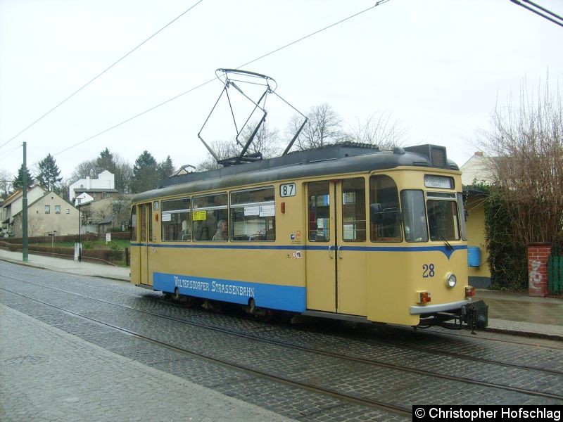 An der Endstelle Woltersdof,Schleuse