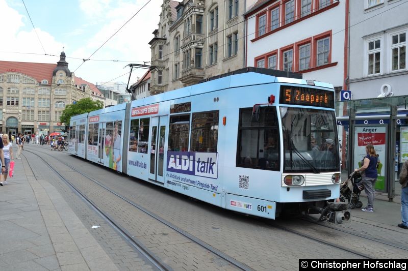 Bild: TW 601 am Anger.