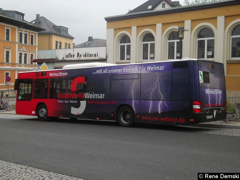 Bild: Als Dienstfahrt am Hauptbahnhof.