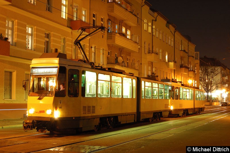 Bild: 6069+6109 als Linie M8 in der Gudrunstr.