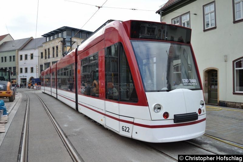 TW 622 auf der Schlösserbrücke,