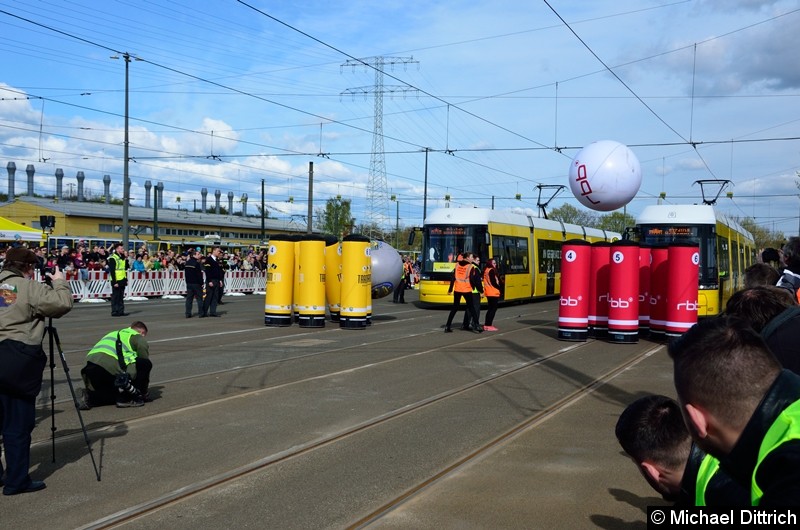 Bild: Der Berlin Tram-Bowling Cup.